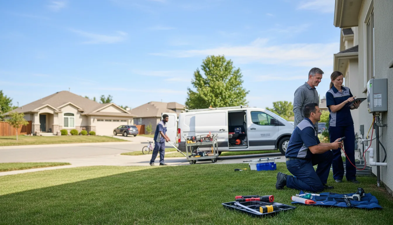 Tankless water heater service in Gatesville, TX